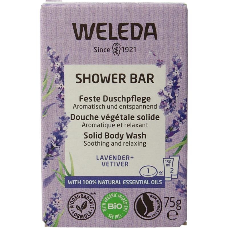 Weleda Weleda Shower bar lavender + vetiver (75 gr)