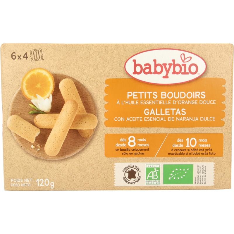 Babybio Babybio Baby koekjes 10mnd bio (120 gr)