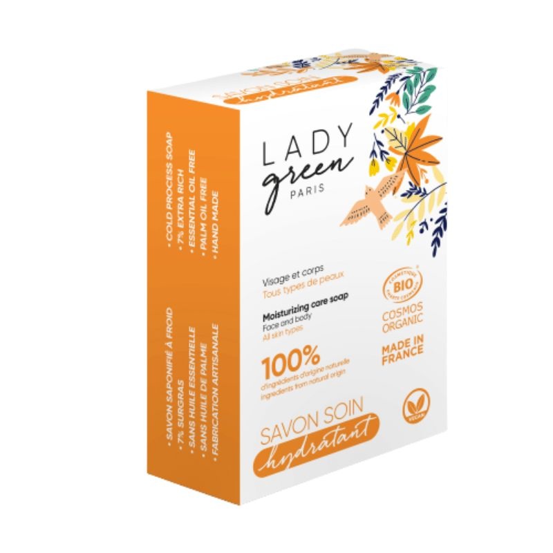 Lady Green Lady Green Moisturizing care soap face & body (100 gr)