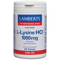 Lamberts L lysine 1000mg L8316 120 (120 tab)
