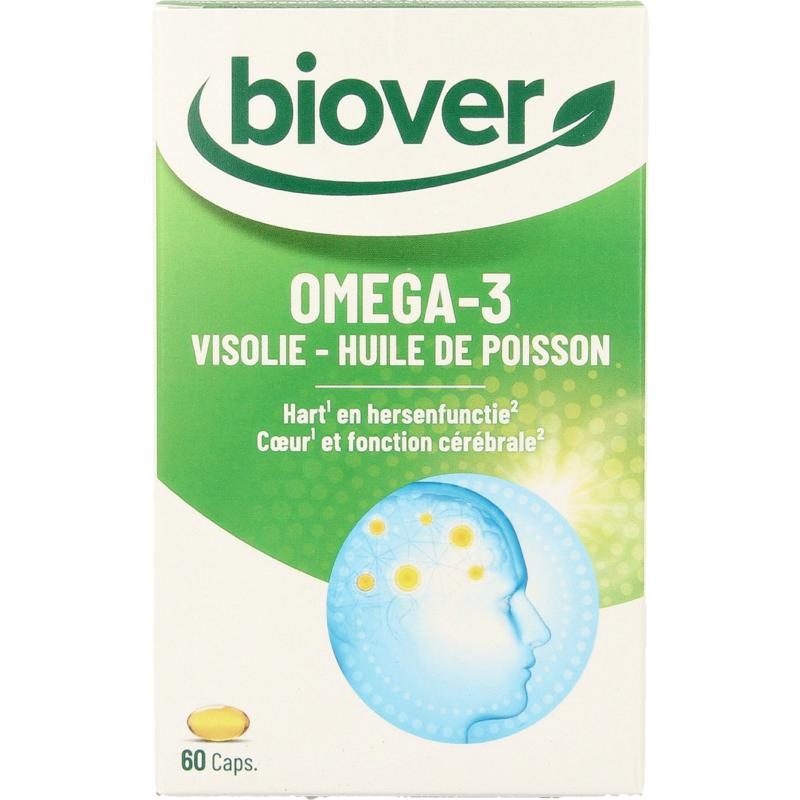 Biover Biover Omega 3 visolie (60 caps)