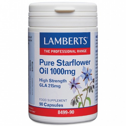 Lamberts Lamberts Borageolie starflower 1000mg (90 vega caps)