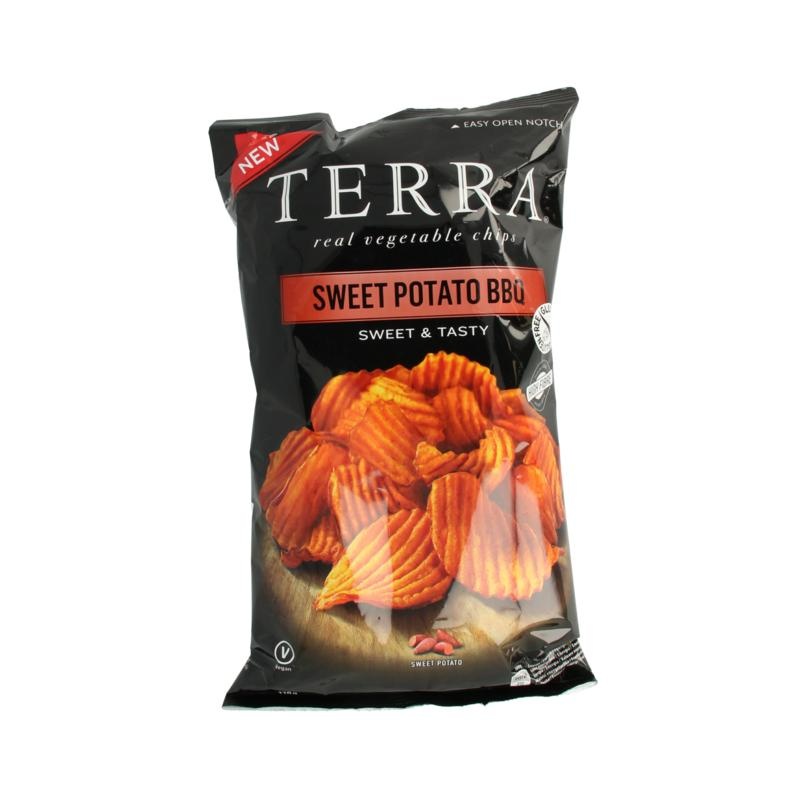 Terra Chips Terra Chips Chips sweet potato bbq (110 gr)