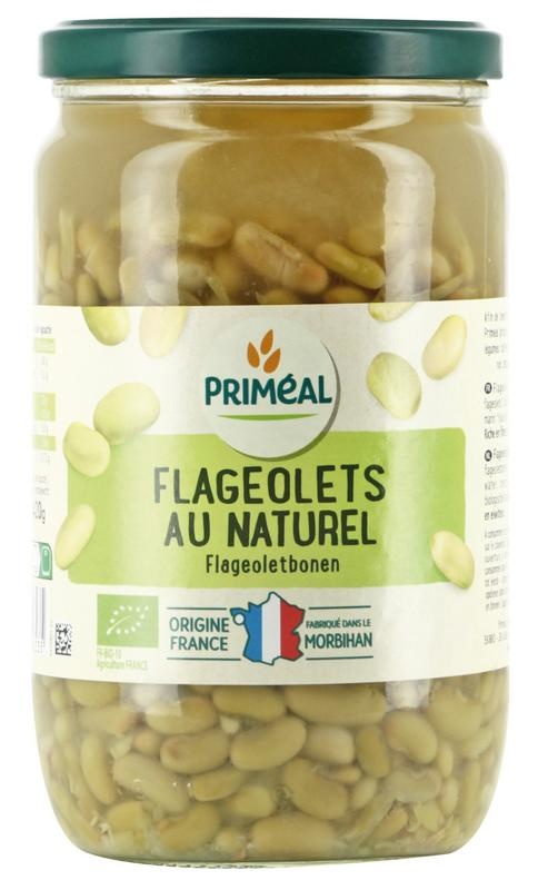 Primeal Primeal Groene bonen flageolets uit Frankrijk bio (660 gr)