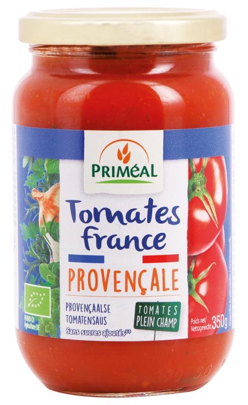 Primeal Primeal Tomatensaus provencaals uit Frankrijk bio (350 gr)
