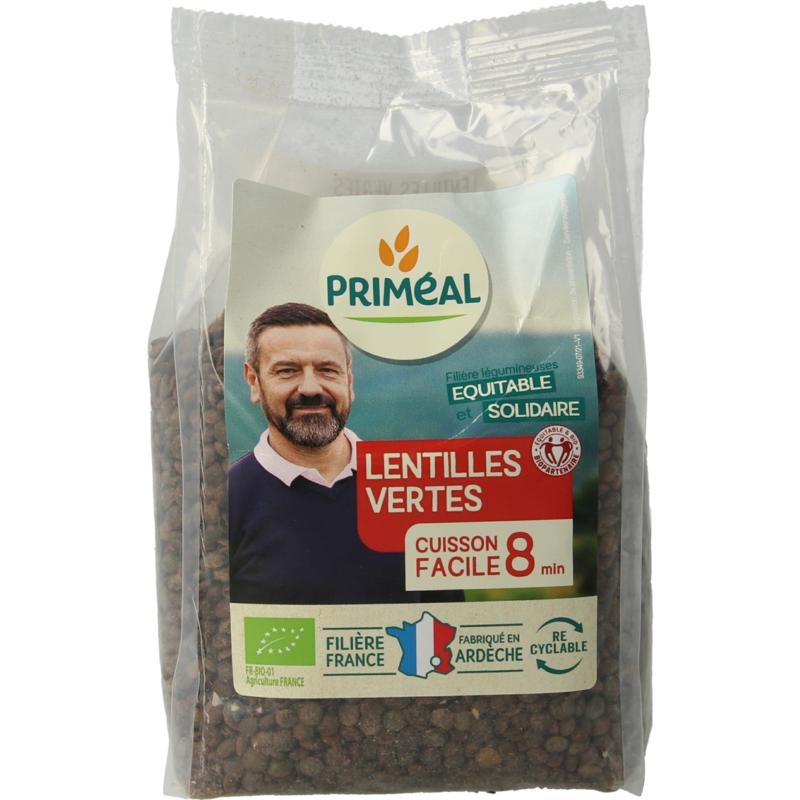 Primeal Primeal Groene linzen uit Frankrijk bio (300 gr)