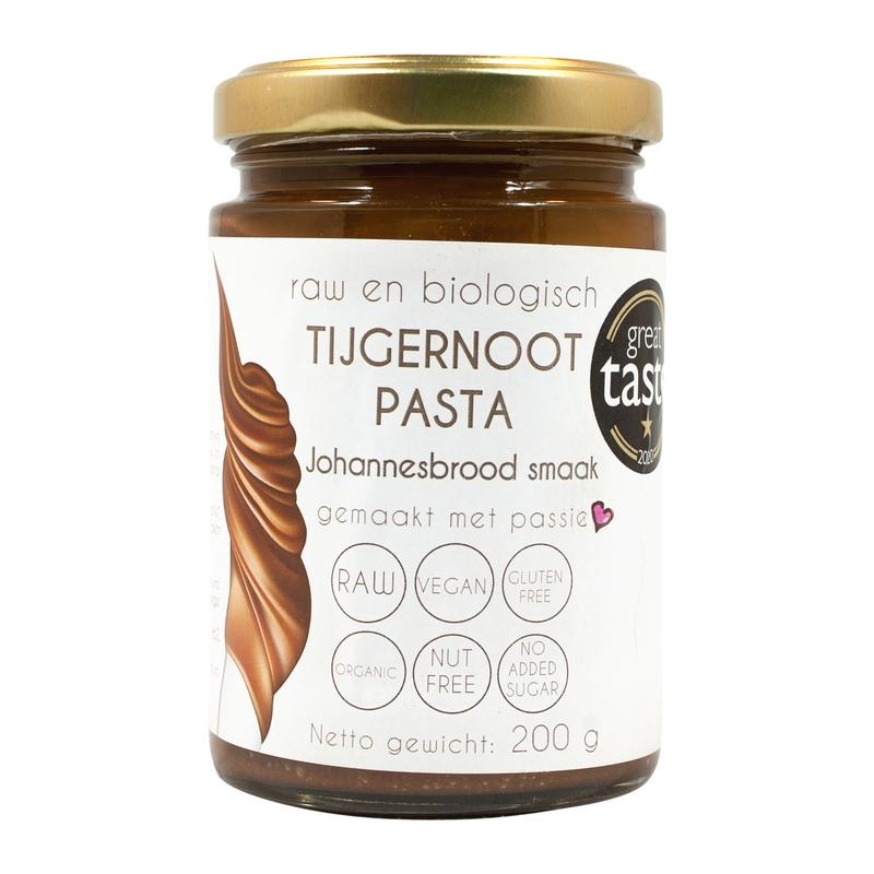 Vitiv Vitiv Tijgernoot pasta johannesbrood bio (200 gr)