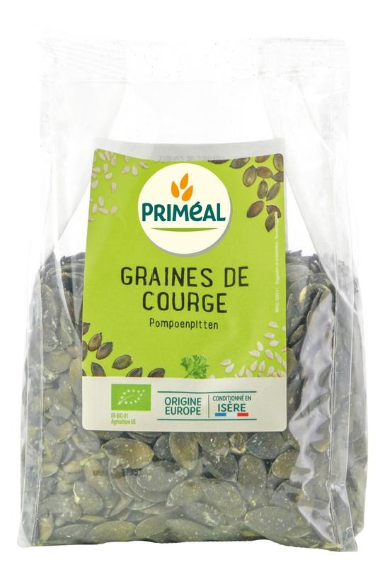 Primeal Primeal Pompoenpitten uit Europa bio (500 gr)