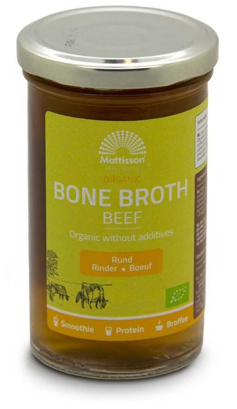 Mattisson Mattisson Organic beef bone broth - botten boullion rund bio (240 ml)