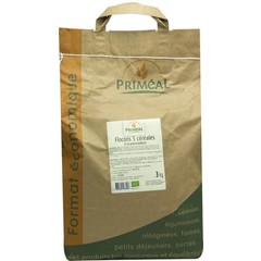 Primeal 5 Granen vlokken bio (3 Kilogr)