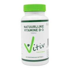 Vitiv Vitamine D3 1000IU 25mcg vega (120 vega caps)