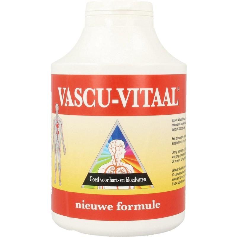 Vascu Vitaal Vascu Vitaal Vascu Vitaal nieuwe formule (300 caps)