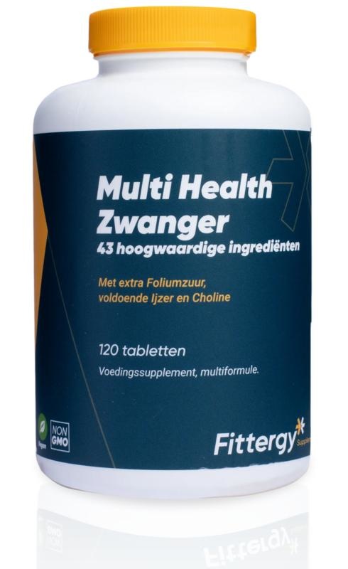 Fittergy Fittergy Multi health zwanger (120 tab)