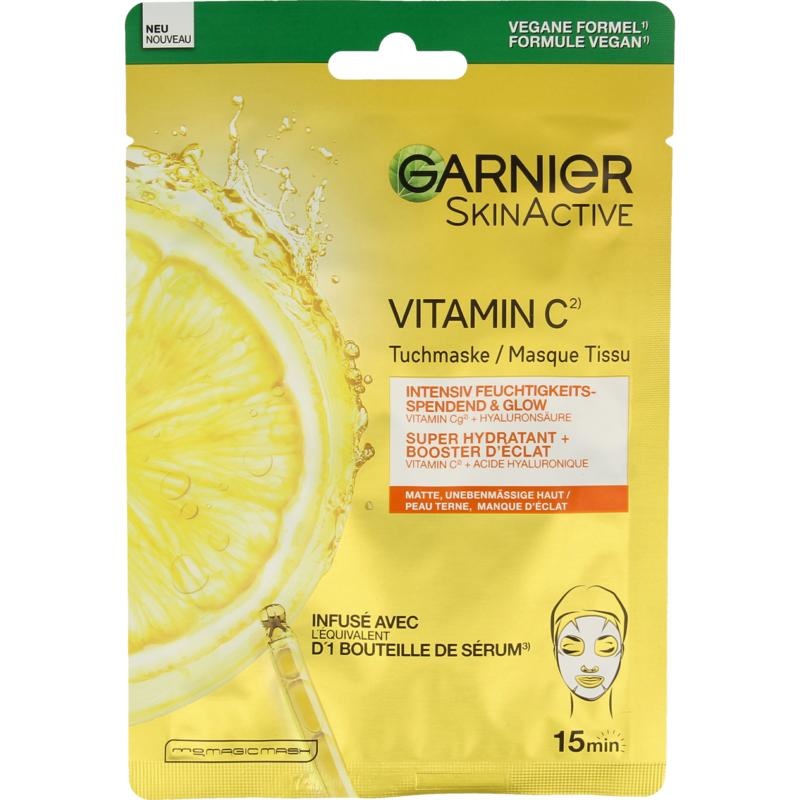 Garnier Garnier SkinActive vitamine C sheet mask (28 gr)