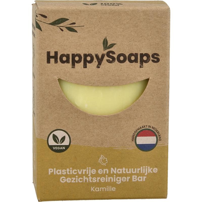 Happysoaps Happysoaps Gezichtreiniger bar kamille (70 gr)