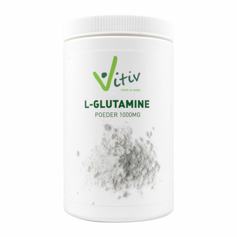 Vitiv Vitiv L-glutamine poeder (500 gr)