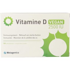 Metagenics Vitamine D vegan 2500IU NF (84 tab)