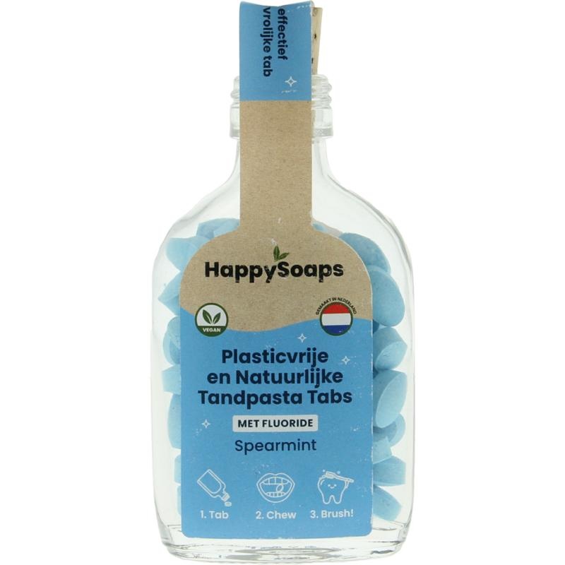 Happysoaps Happysoaps Tandpasta tabs met fluoride (62 st)