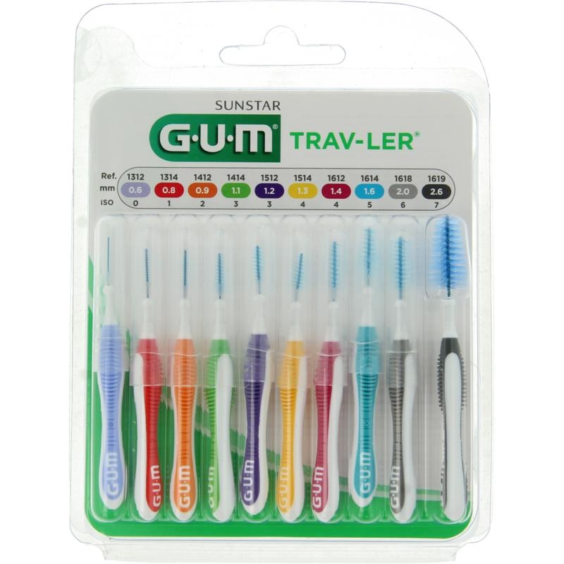 GUM GUM Trav-ler ragers multipack (9 st)