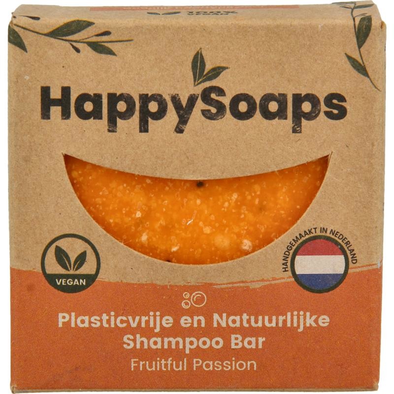 Happysoaps Happysoaps Shampoo bar fruitful passion (70 gr)