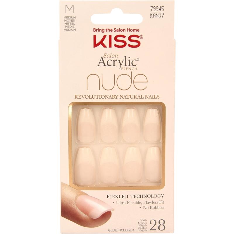Kiss Kiss Nude nails leilani (1 Set)