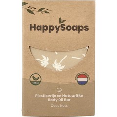 Happysoaps Body oil bar coco nuts (70 gr)