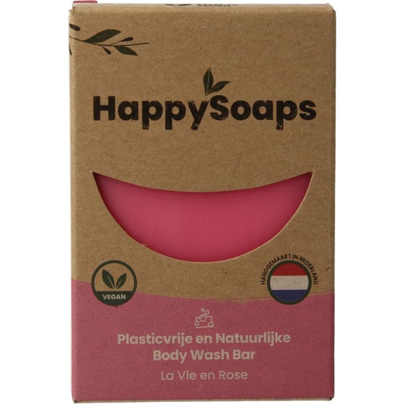 Happysoaps Happysoaps Body bar la vie en rose (100 gr)