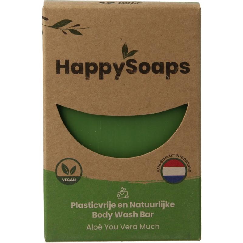 Happysoaps Happysoaps Body bar aloe you vera much (100 gr)