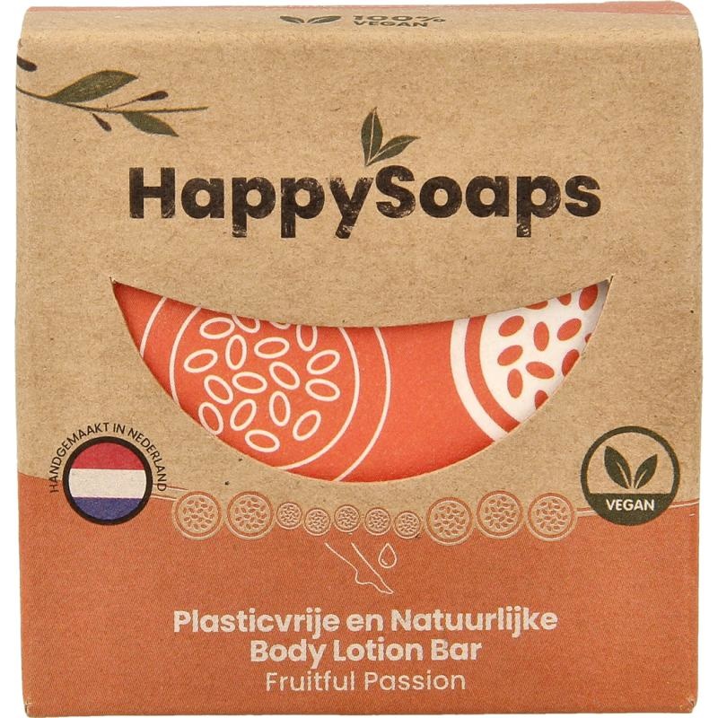 Happysoaps Happysoaps Bodylotion bar fruitful passion (65 gr)