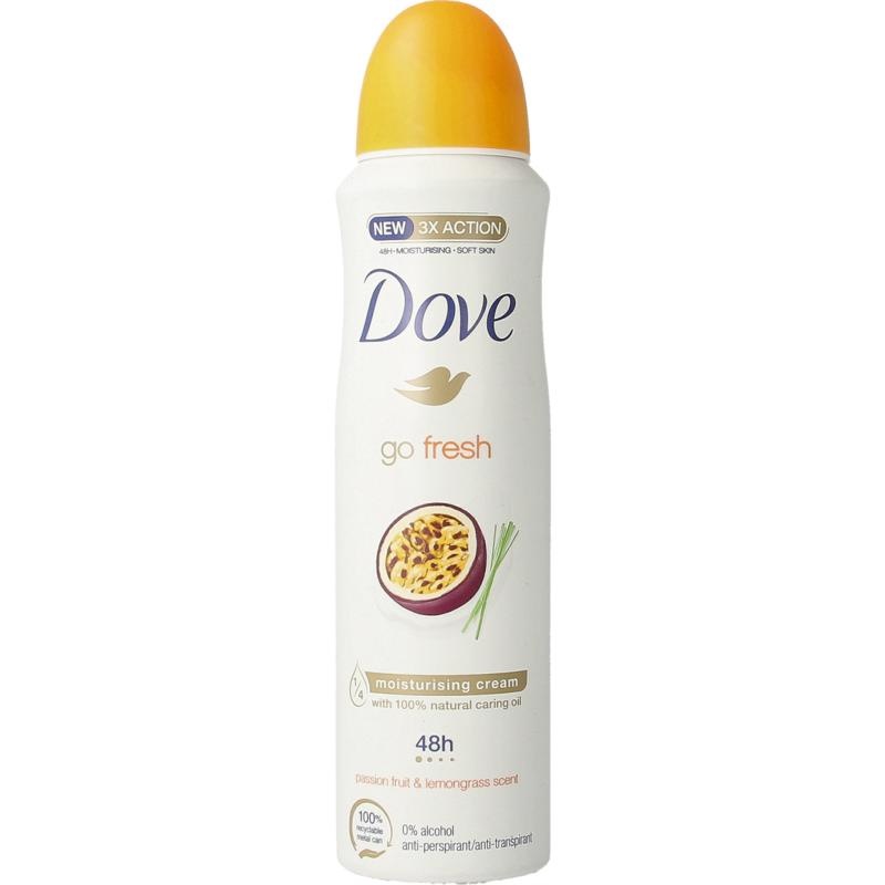 Dove Dove Antiperspirant spray go fresh passie en citroen (150 ml)