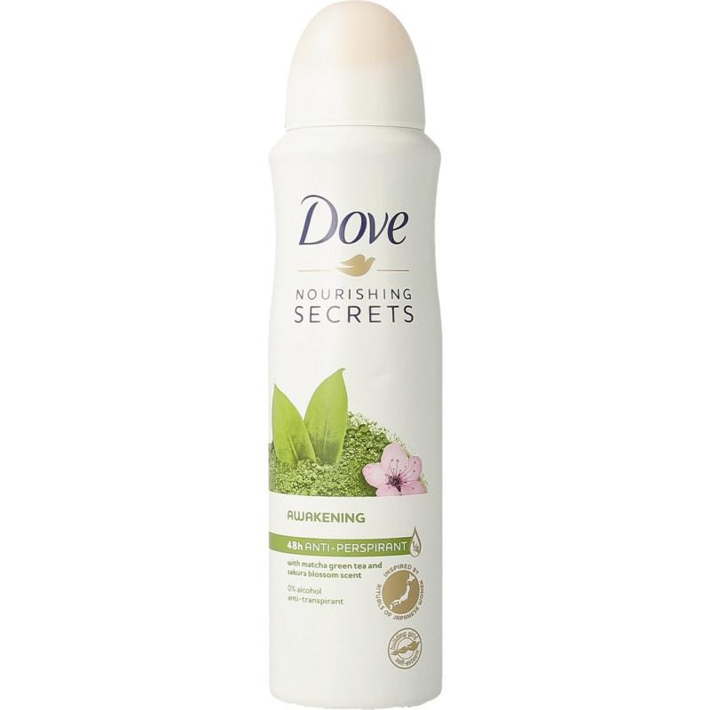 Dove Dove Deodorant spray nourish secrets awak matcha A-Tr (150 ml)
