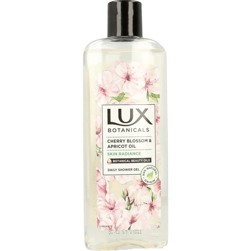 LUX Botanicals showergel cherry blossom & apricot (250 ml)