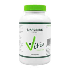 Vitiv L-arginine 500 mg (100 caps)