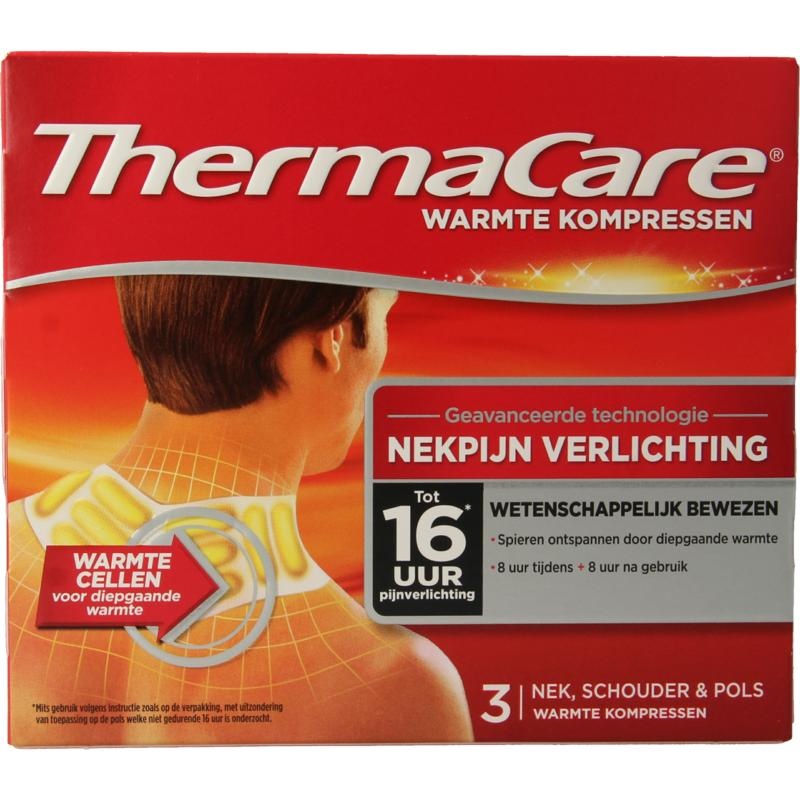 Thermacare Thermacare Warmte kompres nek, schouder, pols (1 st)