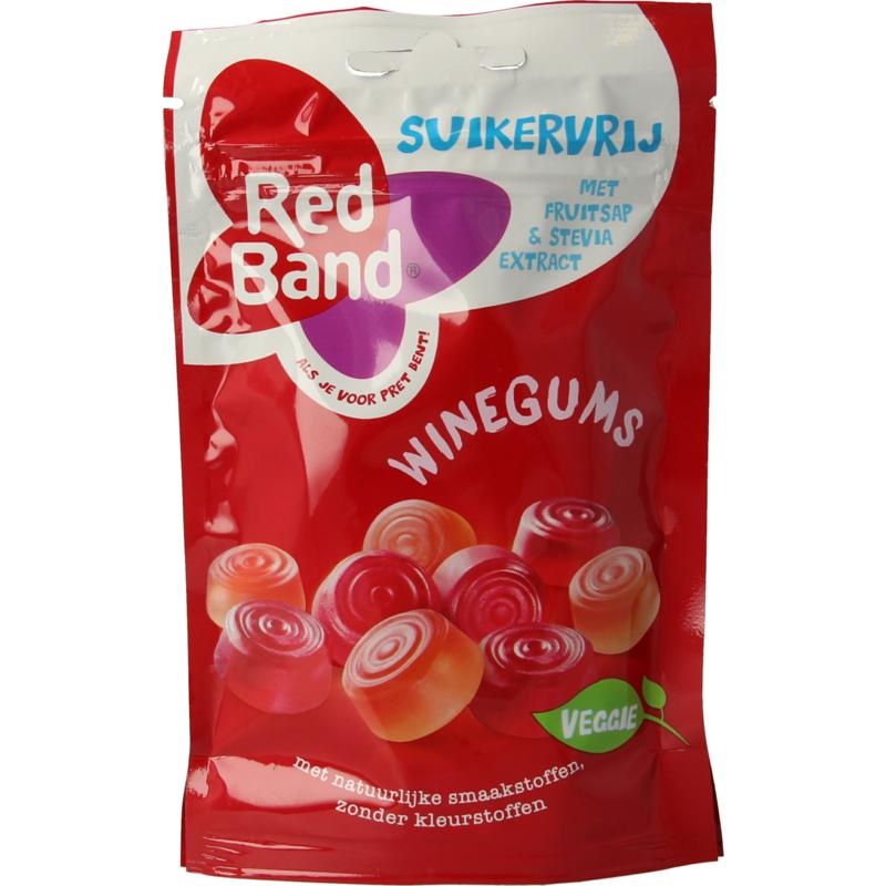 Red Band Red Band Winegums suikervrij (85 gr)