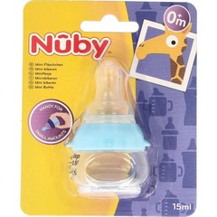 Nuby Mini flesje 15ml 0+ maanden (15 ml)