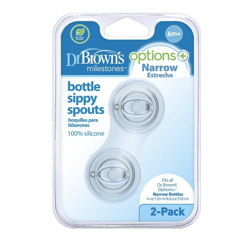 Dr Brown's Dr Brown's Sippy spout standaardfles (2 st)