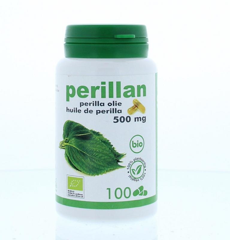 Soria Soria Perillan perilla olie 500 mg bio (100 caps)