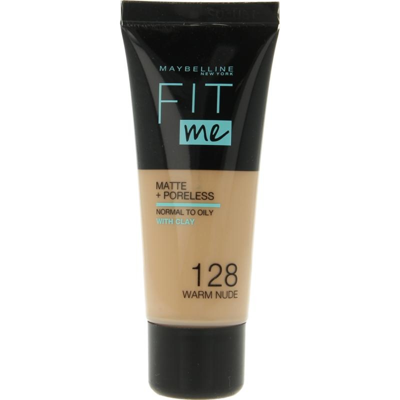 Maybelline Maybelline Fit Me matte & poreless foundation 128 warm nude (1 st)