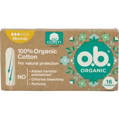 OB Tampons organic normal (16 st)