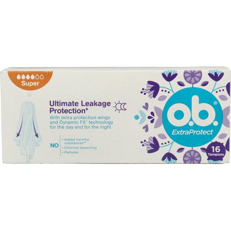 OB OB Tampons extra protect super (16 st)