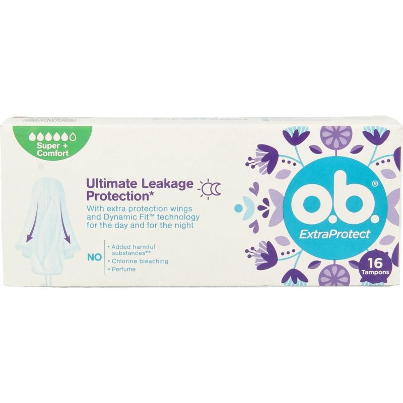 OB OB Tampons extra protect super plus (16 st)