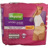 Depend Depend Pants female super maat S/M (10 st)