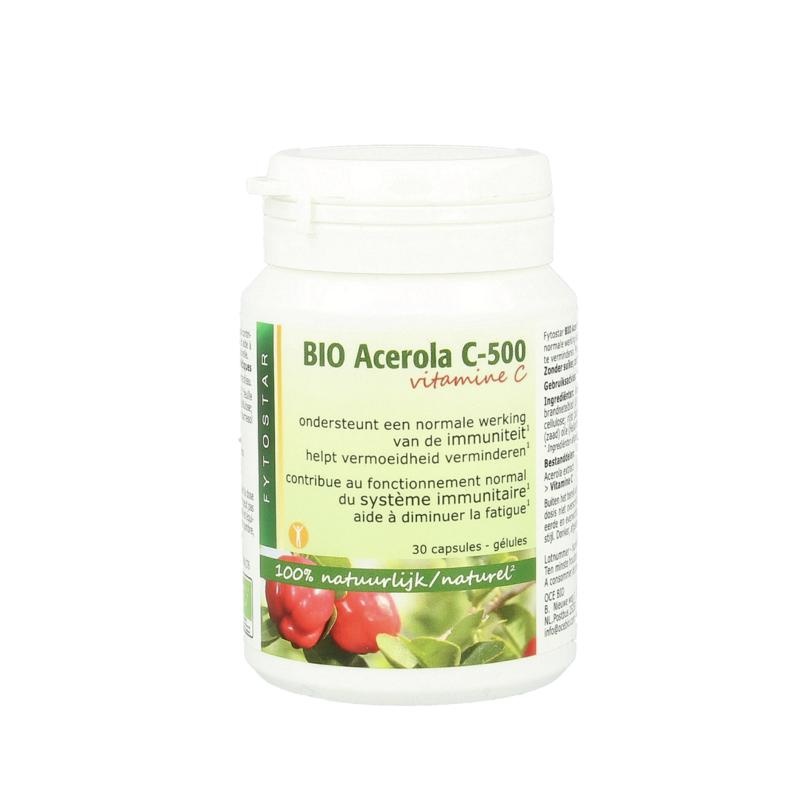 Fytostar Fytostar Bio acerola C-500 (30 caps)