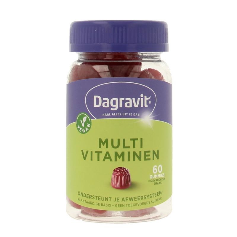 Dagravit Dagravit Multivitaminen gummie (60 st)