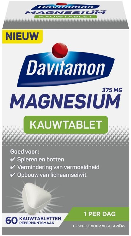 Davitamon Davitamon Magnesium (60 Kauwtab)