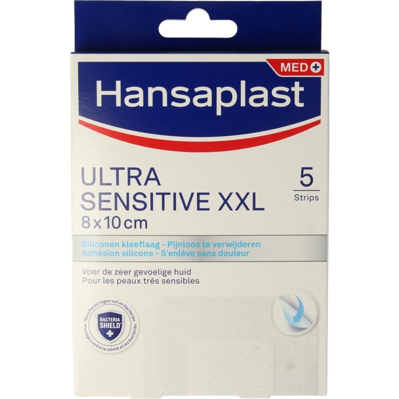 Hansaplast Hansaplast Pleister ultra sensitive XXL (1 st)