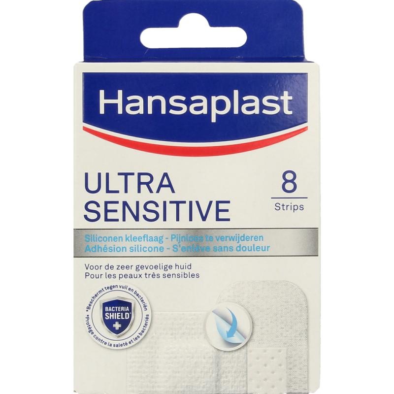 Hansaplast Hansaplast Pleisters ultra sensitive (8 st)