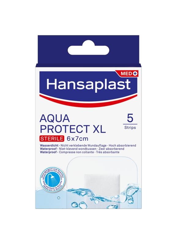 Hansaplast Hansaplast Aqua protect antibacterieel XL (5 st)