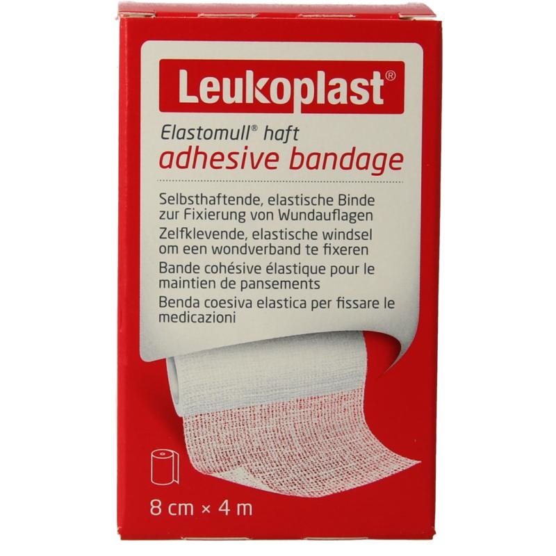 Leukoplast Leukoplast Elastomull haft 4 x 8cm (1 st)